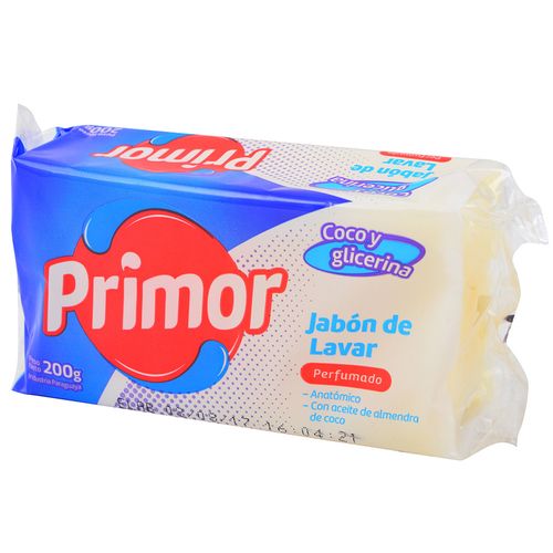 Jabón en barra PRIMOR Blanco 200 g