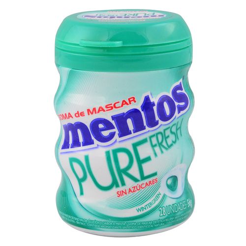 Chicles MENTOS sin azúcar Fresh Wintergeen
