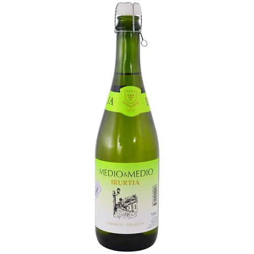 Vino Blanco Medio & Medio Irurtia