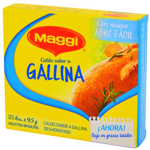 Caldo gallina MAGGI 6 un.