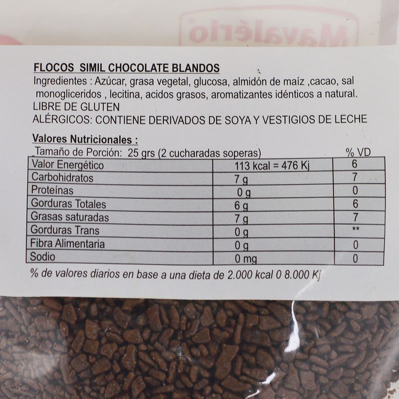 Flocos-Chocolate-MAVALERIO-200-g