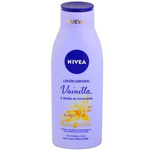 Loción corporal Nivea vainilla y almendras 400 ml