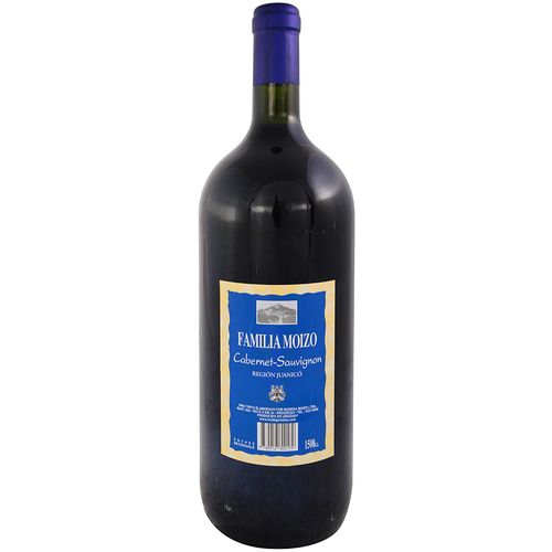 Vino tinto cabernet sauvignon Moizo 1,5 L