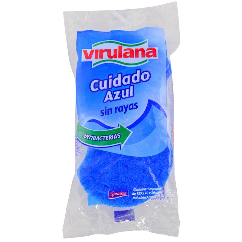 Fibra-esponja-VIRULANA-cuidado-azul-antibacterial