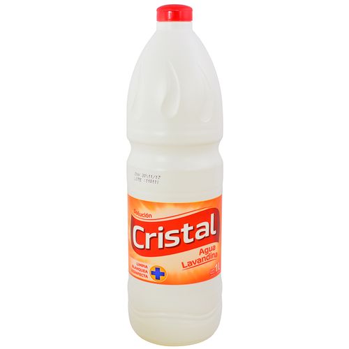 Agua lavandina CRISTAL solución 1 L