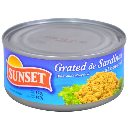 Grated de sardina SUNSET 170 g
