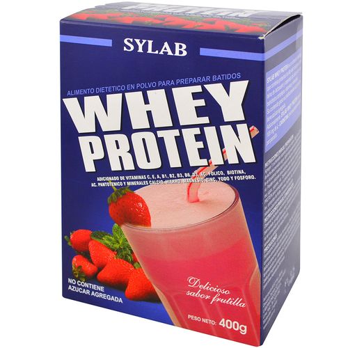 Sylab WHEY PROTEIN frutilla 400 g