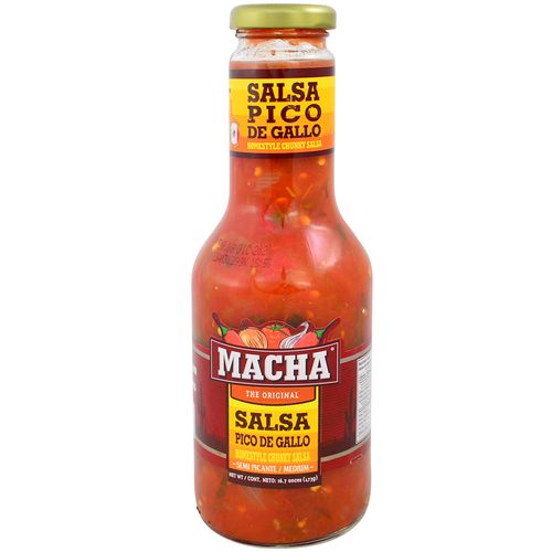 Salsa pico de gallo mild MACHA 474 g