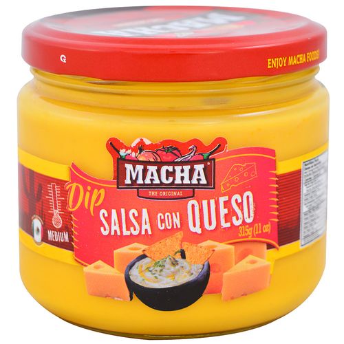 Salsa dip con queso MACHA 315 g