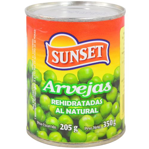 Arvejas SUNSET 300 g