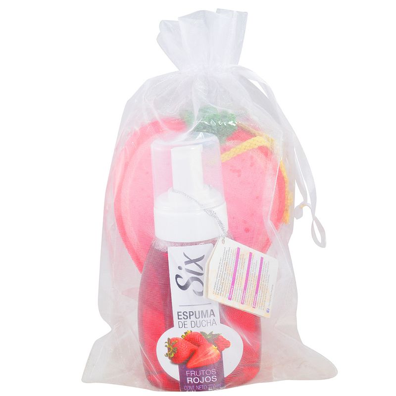 Pack-Six-frutos-rojos-espuma-270ml---esponja