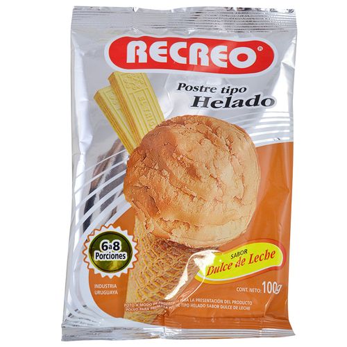 Helado dulce de leche RECREO 100 g
