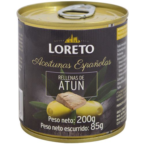 Aceitunas LORETO rellenas de atún 85 g