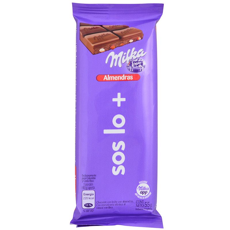 Chocolate-Milka-almendras-55-g