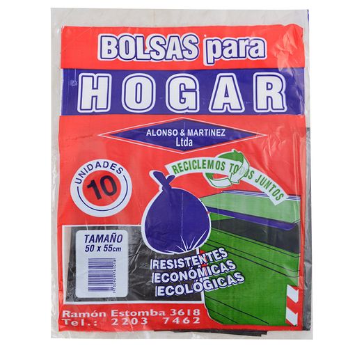 Bolsa residuo familiar Alonso & Martinez 10 un.