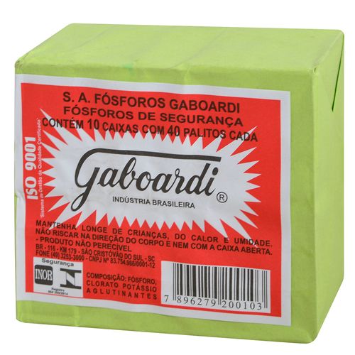 Fósforos Gaboardi 10 un.