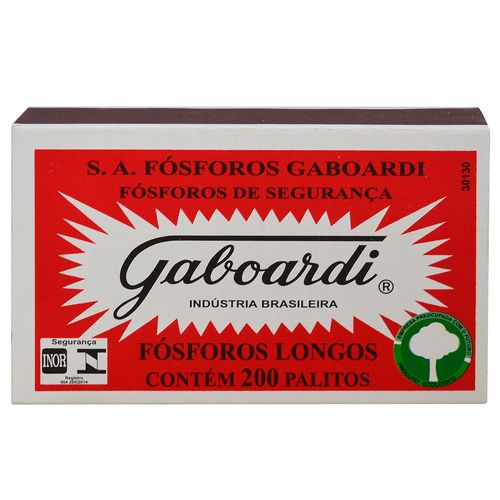 Fósforos Gaboardi cocina x 200 un.