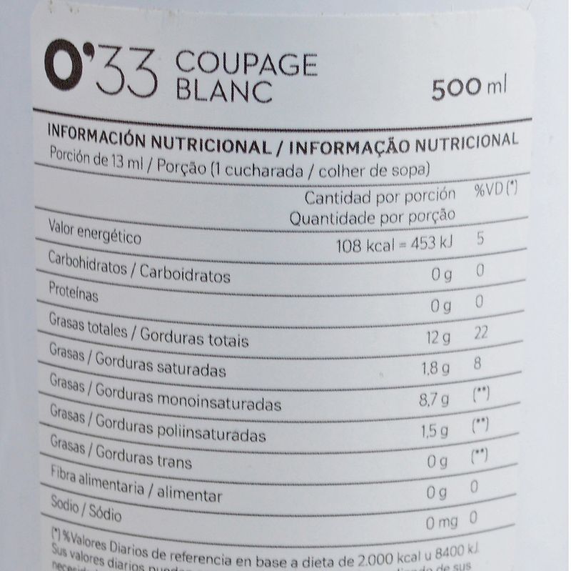 Aceite-oliva-extra-virgen-O-33-Coupage-Blanc-500-cc