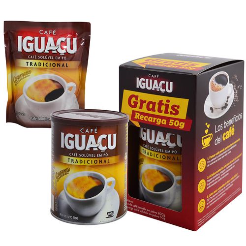 Café IGUAÇU tradicional 200 g + sachet 50 g