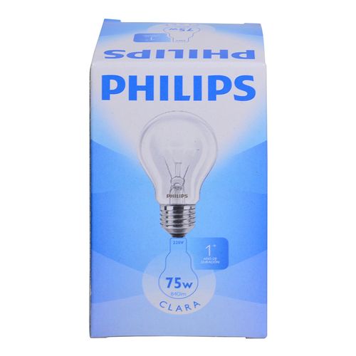 Lámpara clara PHILIPS 75 W E27