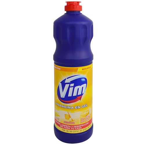 Lavandina VIM gel citrus pomo 700 ml