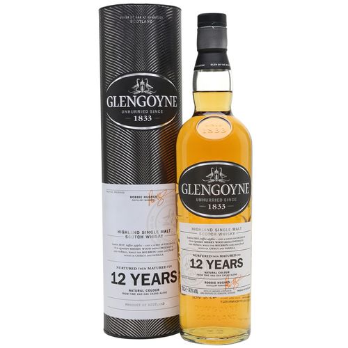 Whisky Glengoyne 12 years single malt scotch 700 cc