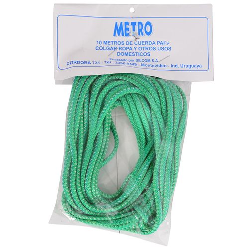 Cuerda nylon para ropa METRO 10 m
