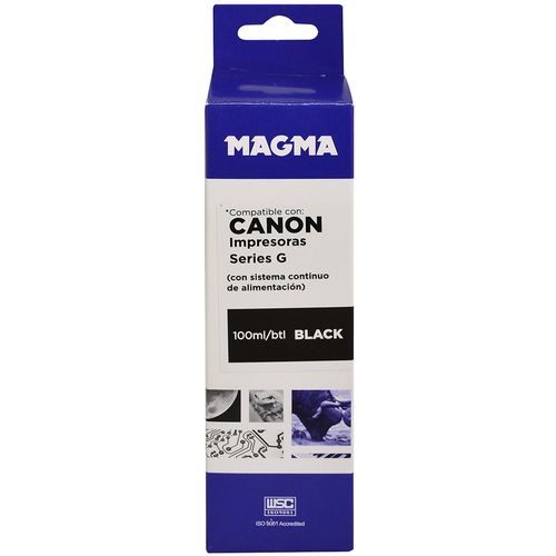 Botella magma para Canon 100ml cancsiss-black