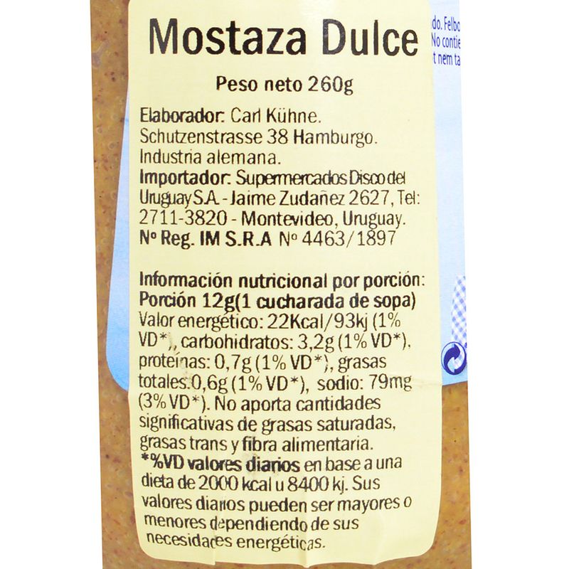 Mostaza-dulce-Kuhne-260-g