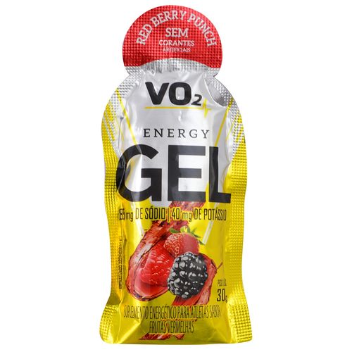 Suplemento energético VO2 frutos rojos 30 g