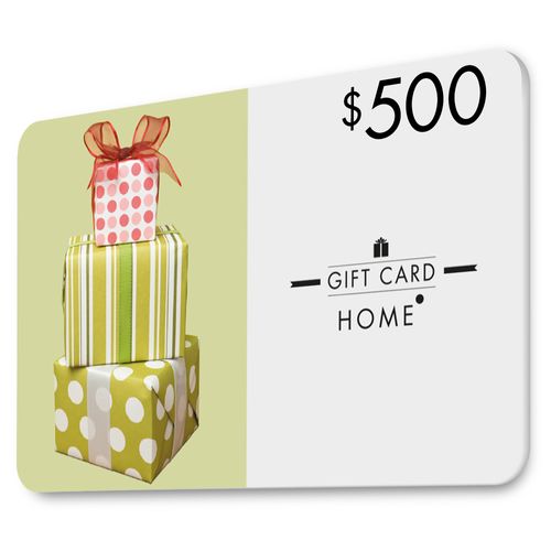 GIFT CARD valor $ 500 - Tarjeta Física