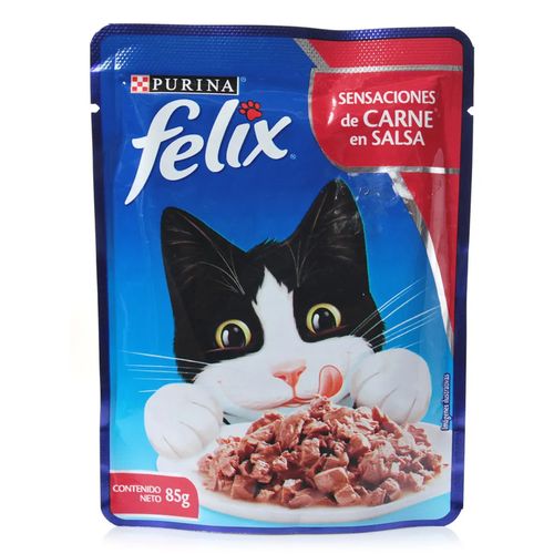 Alimento para gatos FELIX carne 85 g