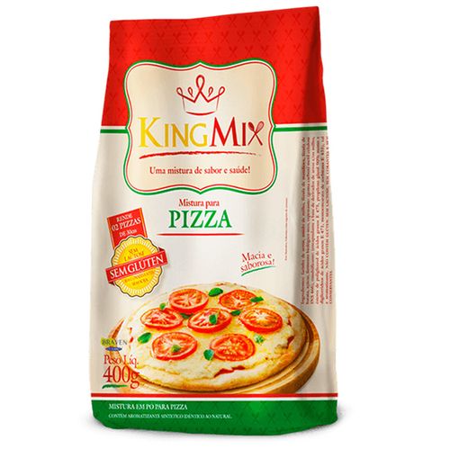 Polvo para preparar pizza KING MIX 400 g
