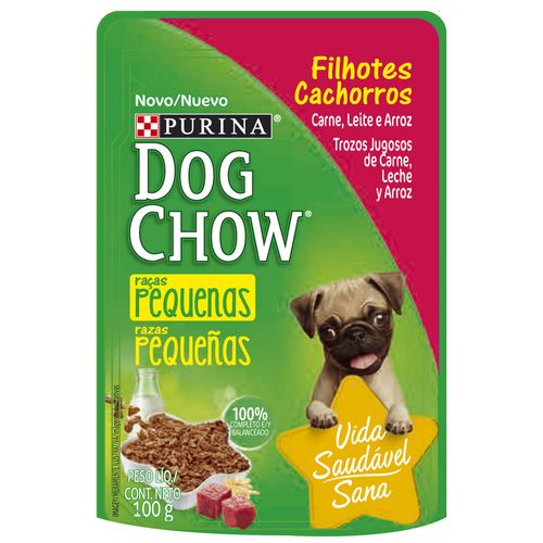 Alimento para perros DOG CHOW pequeñas razas 100 g