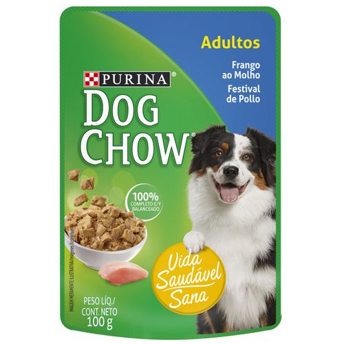Alimento para perros DOG CHOW pollo 100 g