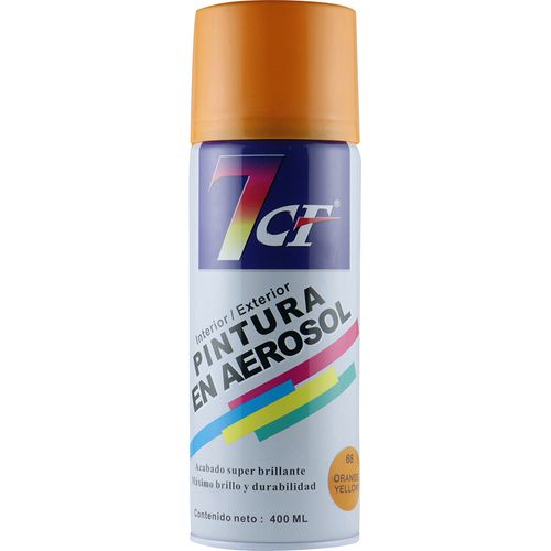 Aerosol 7CF naranja brillante 400ml