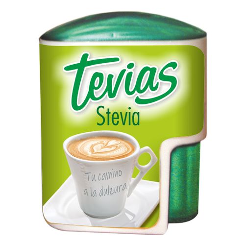 Edulcorante TEVIAS 100 tabletas 100% stevia