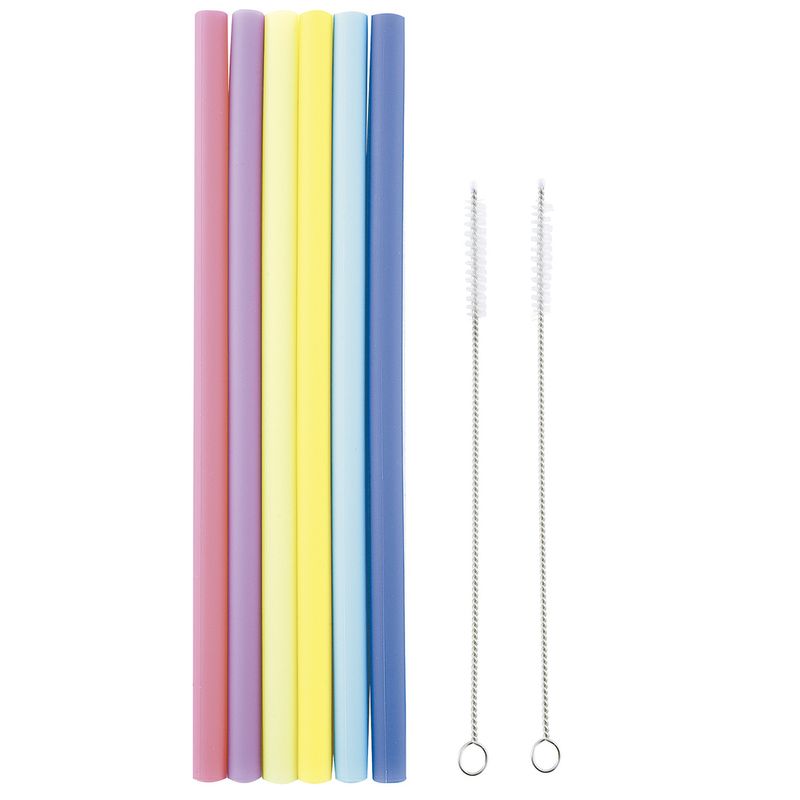 Set-x6-sorbitos-en-silicona-con-2-limpiadores-acero