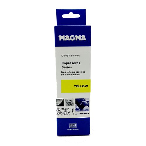 Botella MAGMA para HP 100 ml Mod. CISS HP51/52 yellow
