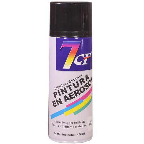 Esmalte 7CF aerosol negro 400 ml