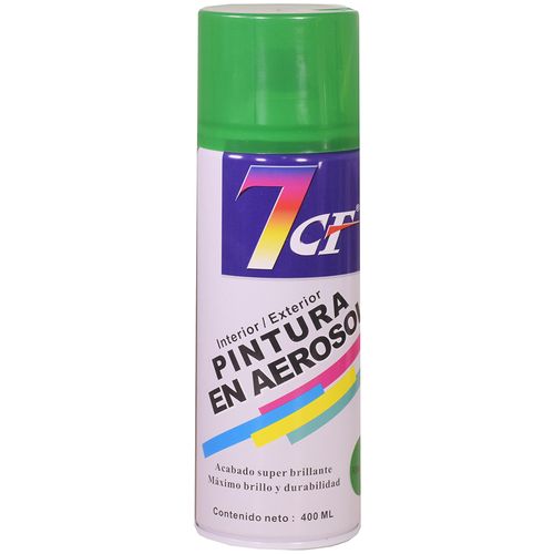 Aerosol 7CF verde brillante 400ml