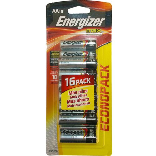 Pila ENERGIZER AA x 16 un.