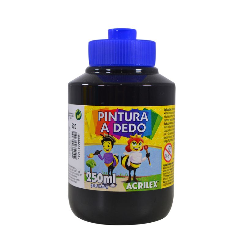 Dactilopintura-ACRILEX-pote-250ml-negro