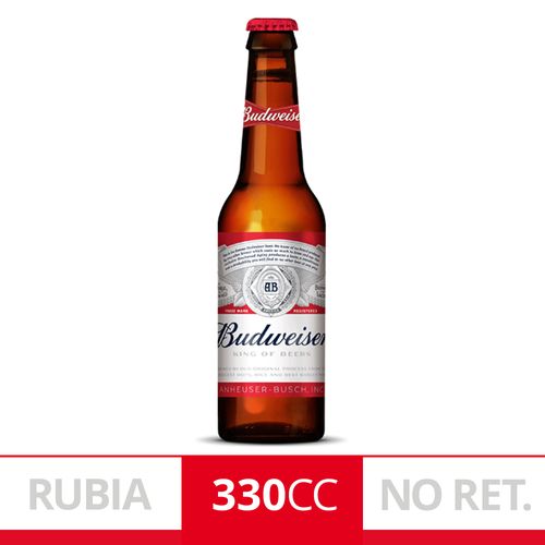 Cerveza BUDWEISER 330 ml