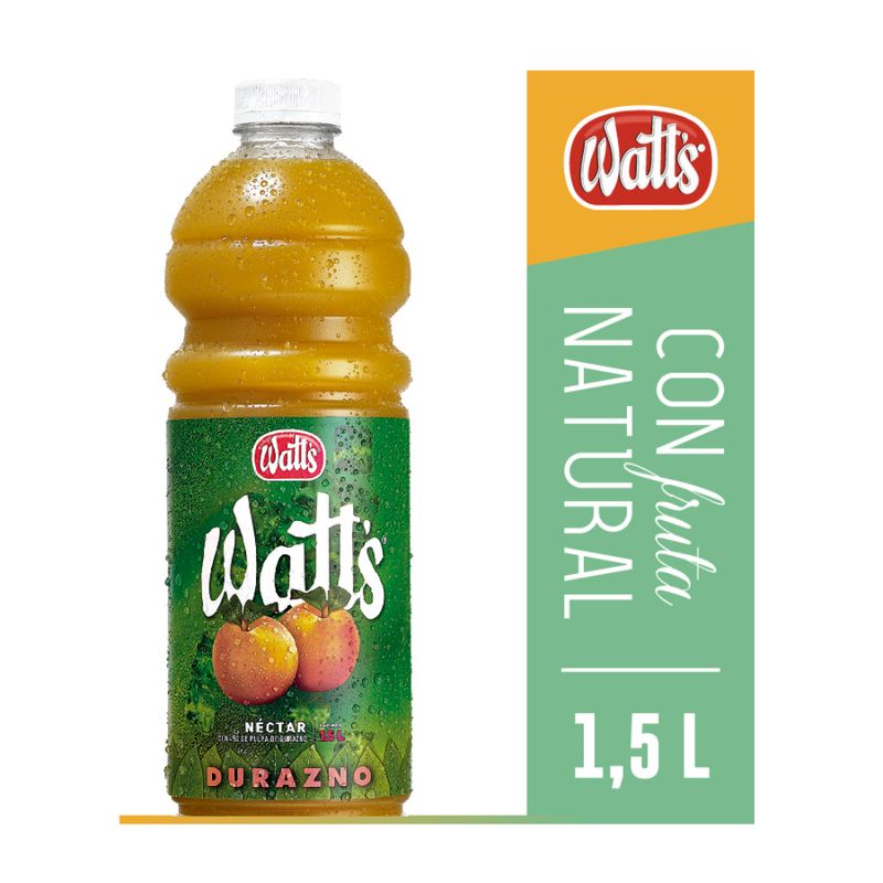 Jugo-WATTS-Durazno-bt.-15-L
