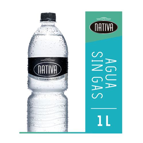 Agua NATIVA sin gas 1 L