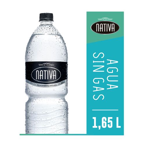 Agua NATIVA sin gas 1.65 L