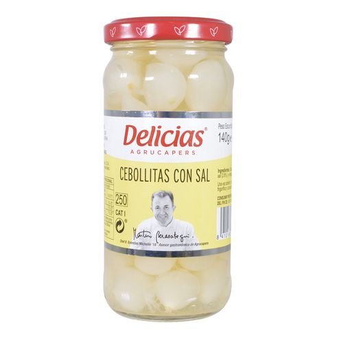 Cebollitas en vinagre DELICIAS 250 g