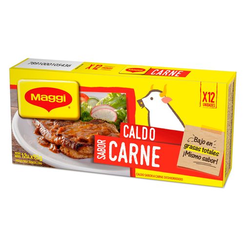 Caldo carne MAGGI 12 un.