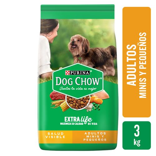 Alimento perro DOG CHOW razas pequeñas 3 kg